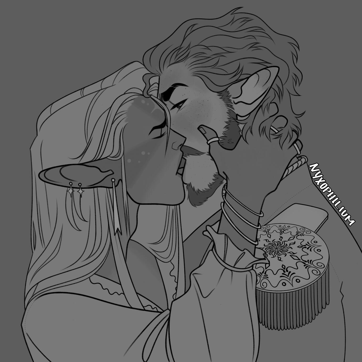 Fantasy Couple Private Commission (Summer 2024)